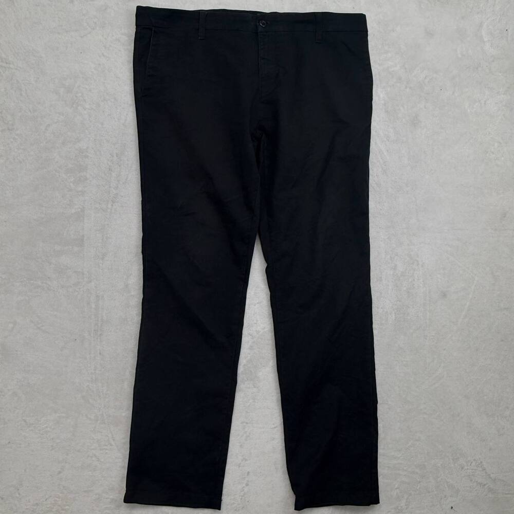 Carhartt WIP Men's Pants Black 40x34 Sid Pant Chino Cotton Blend Casual Workwear